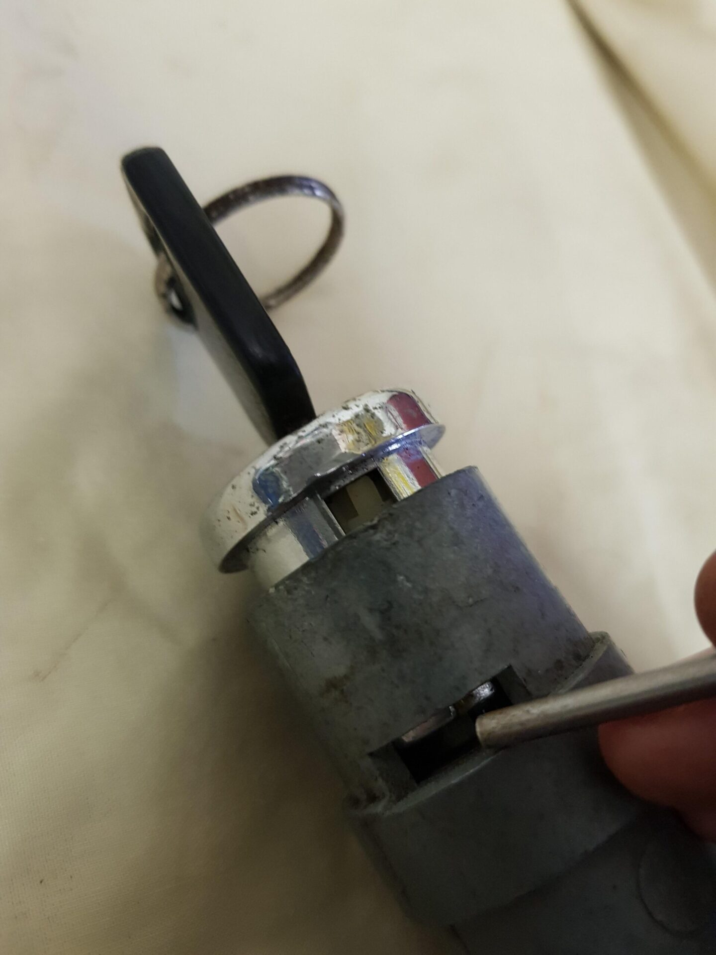 Mk2 Escort Ignition Barrel Removal OneMoreFord