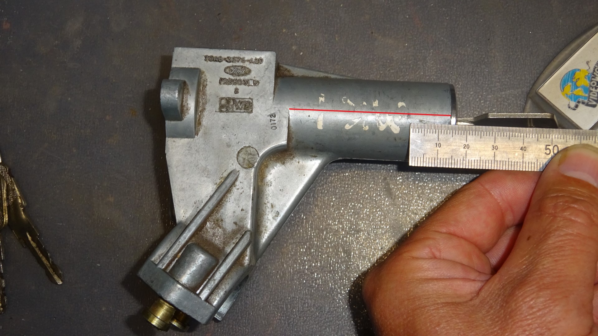 Mk1 Escort Ignition Barrel Removal OneMoreFord