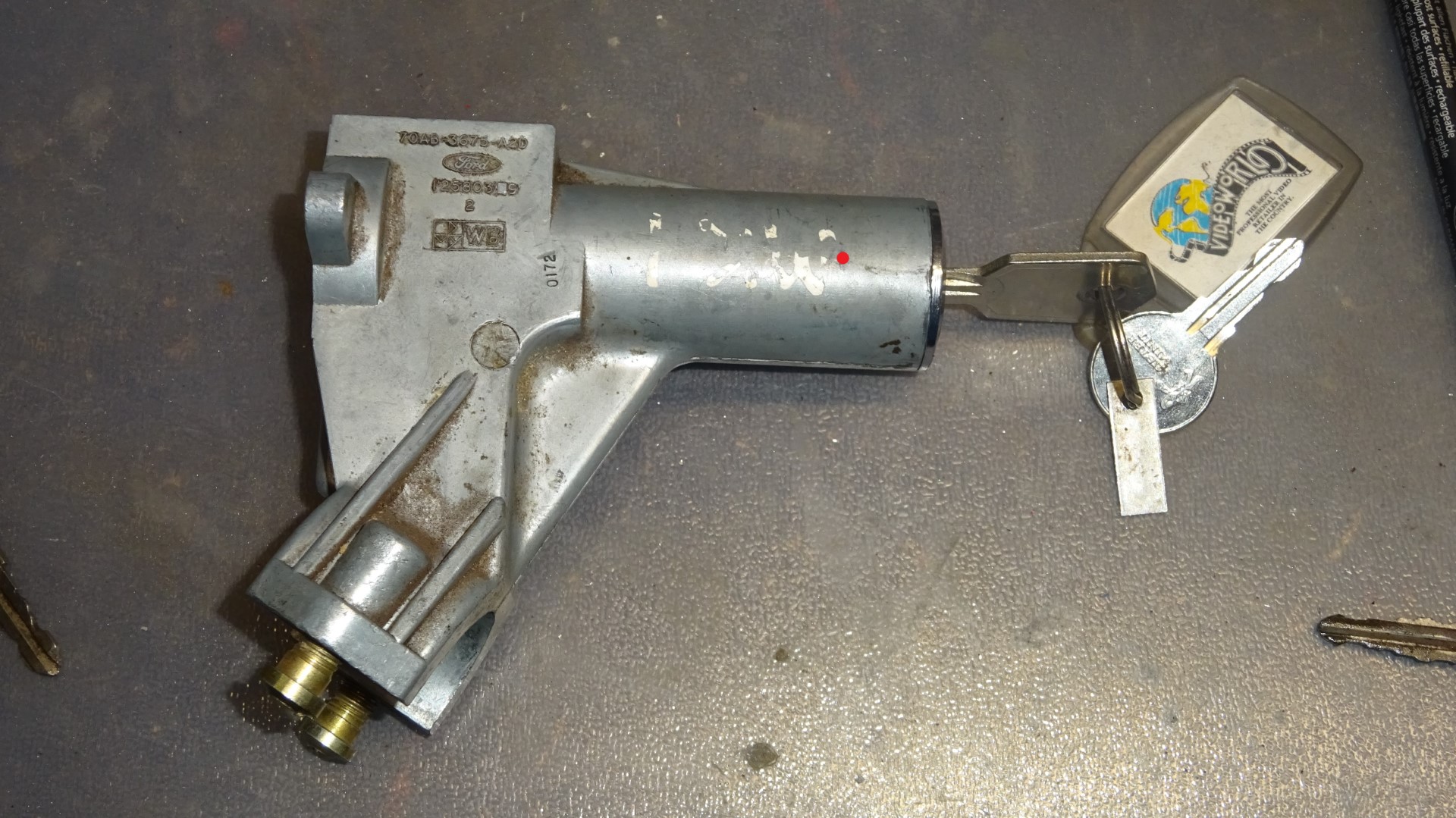 Mk1 Escort Ignition Barrel Removal OneMoreFord